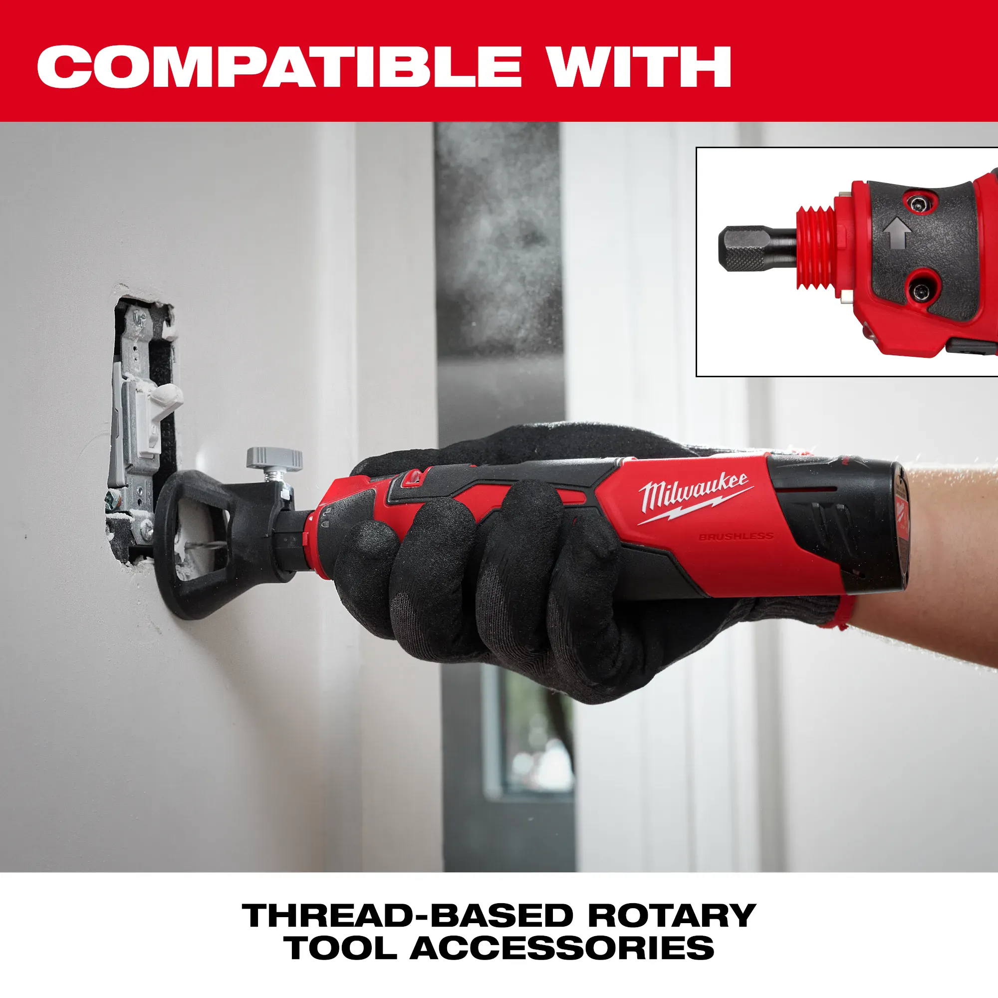 Milwaukee 12v best sale rotary tool